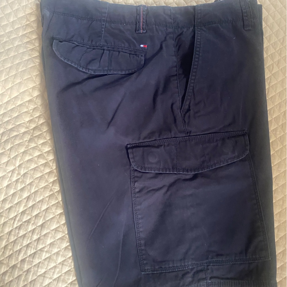 Tommy Hilfiger Black Cargo Shorts